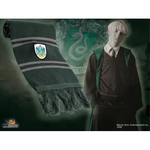 Sciarpa Harry Potter SERPEVERDE originale classica 190 Cm