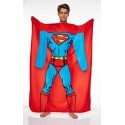 Coperta con le maniche Superman in pile