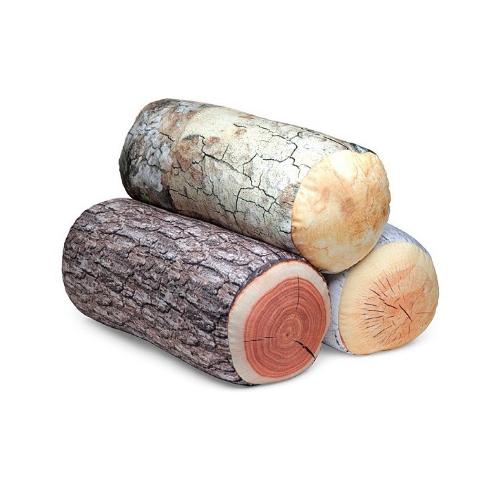 Cuscino da viaggio tronco legno di platano