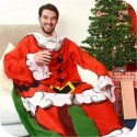 Coperta Babbo Natale con le maniche