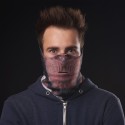 Sciarpa Tubolare Scimmia Snowboard Sci