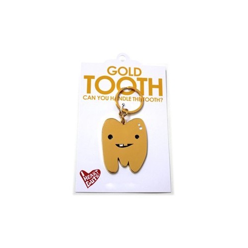 Portachiavi Dente Oro Organi Interni