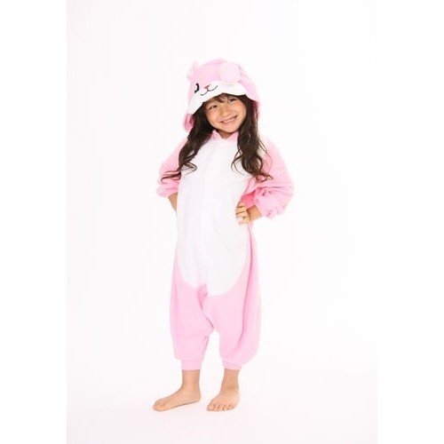 Pigiama Bambino Kigurumi Coniglio Rosa giapponese 