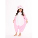 Pigiama Bambino Kigurumi Coniglio Rosa giapponese 