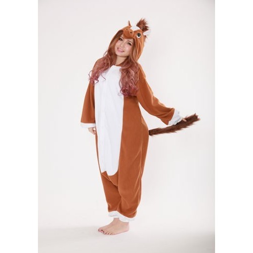 Pigiama intero giapponese Kigurumi Cavallo