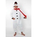 Pigiama intero giapponese Kigurumi Pupazzo di Neve