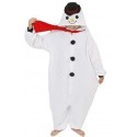 Pigiama intero giapponese Kigurumi Pupazzo di Neve