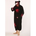 Pigiama intero giapponese Kigurumi Gloomy Nero