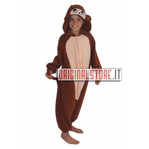 Pigiama intero Scimmia Bambino Kigurumi