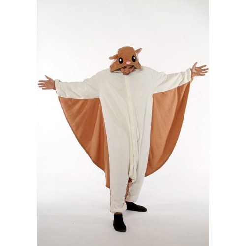 Pigiama intero giapponese Kigurumi Scoiattolo Volante