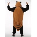 Pigiama intero giapponese Kigurumi Panda Rosso