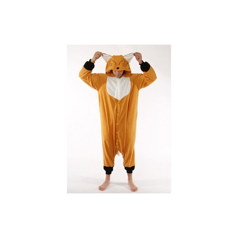 Panda Rosso 165-175cm Katara 1744 Kigurumi Unisex Adulti Costume Animale Pigiama intero Carnevale