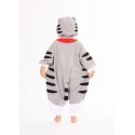 Pigiama intero Gatto Grigio Bambino Kigurumi