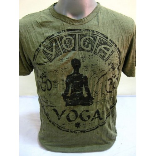 T-shirt Sure Design Infinitee Yoga Cotone