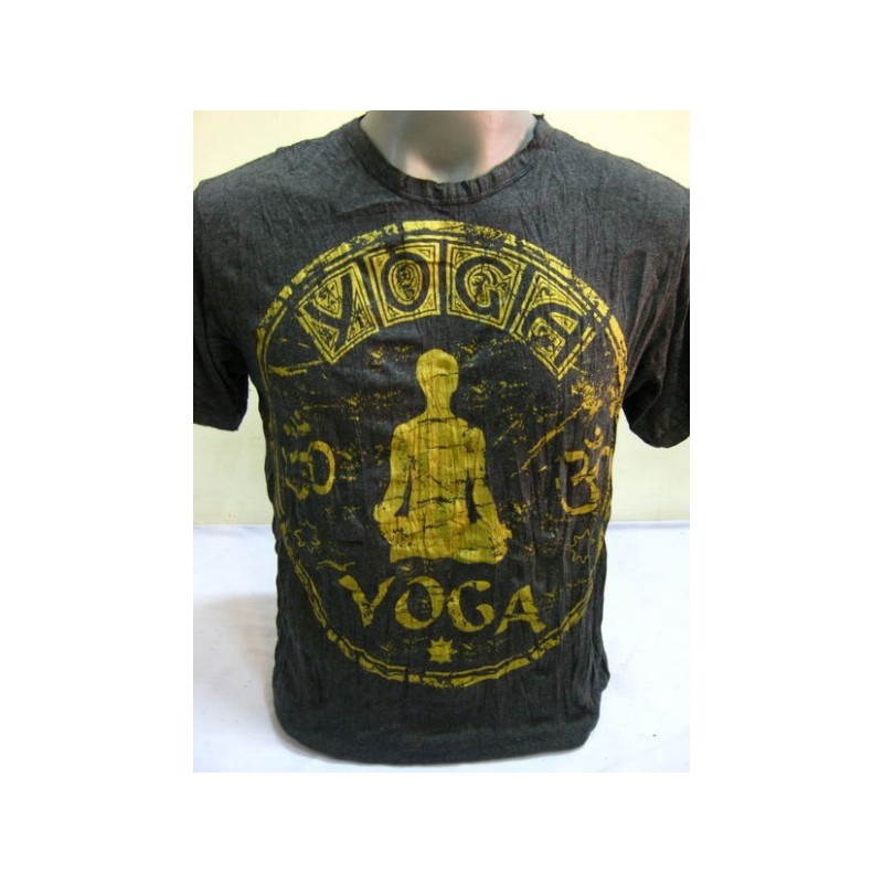 T-shirt Sure Design Infinitee Yoga Cotone