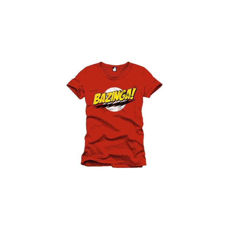 The big bang theory T-shirt Bazinga rossa