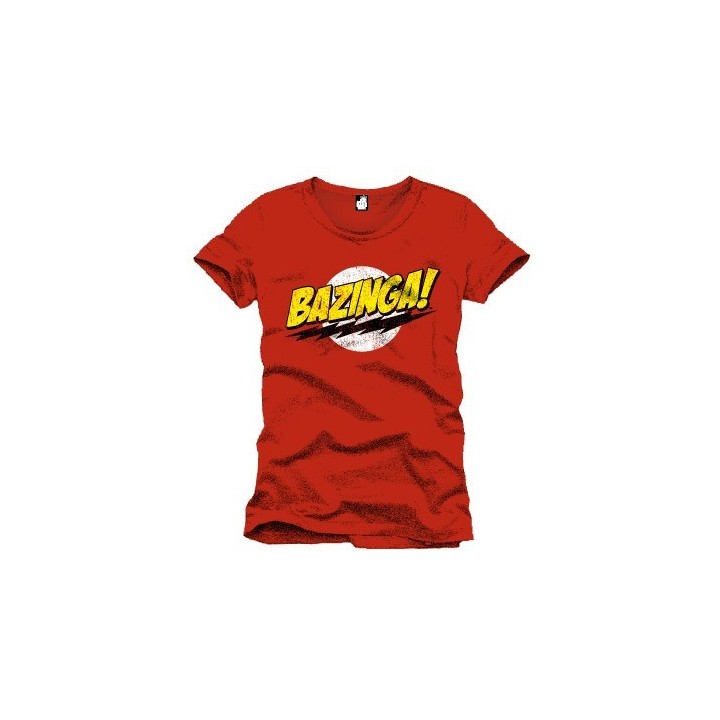 The big bang theory T-shirt Bazinga rossa