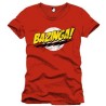 The big bang theory T-shirt Bazinga rossa