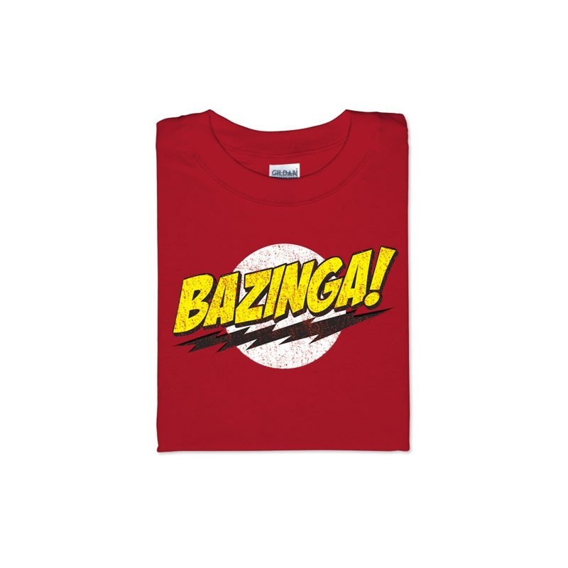 The big bang theory T-shirt Bazinga rossa