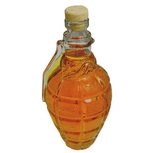 Decanter granata bottiglia in vetro 500ml