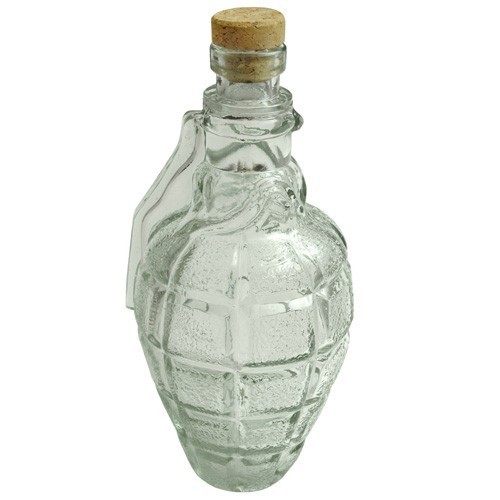 Decanter granata bottiglia in vetro 500ml