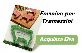 tramezzini a forma di animali